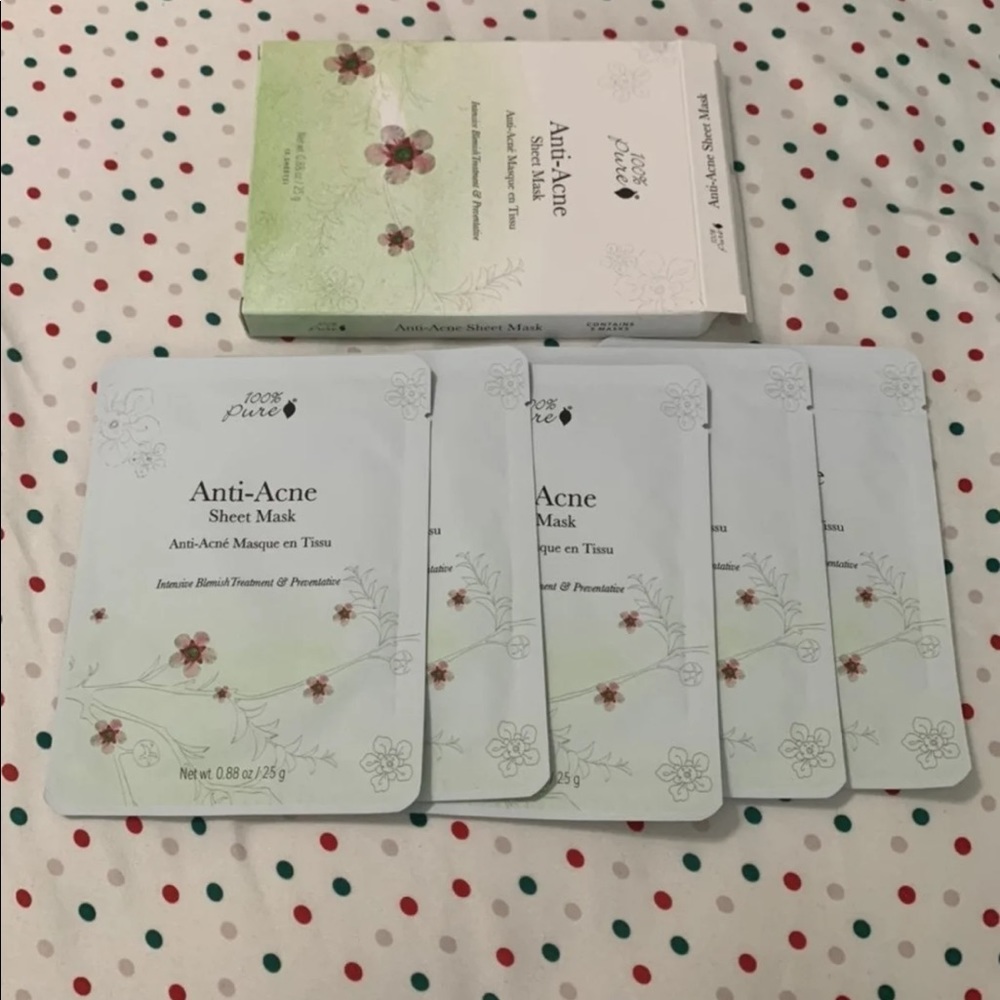 💯 % Pure sheet masks